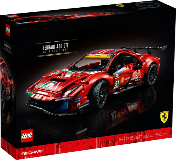 LEGO Technic Ferrari 488 GTE AF Corse #51