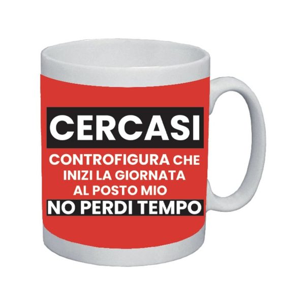 Mug Cercasi Controfigura
