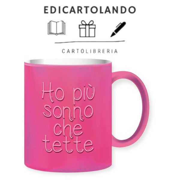Mug HO PIU' SONNO CHE TETTE