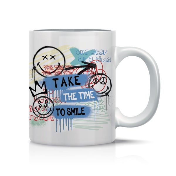 Tazza Smiley Take Time to Smile