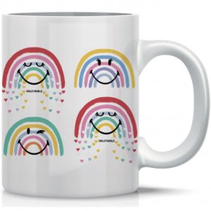 Tazza Smiley Arcobaleni