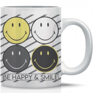 Tazza Smiley Be Happy & Smile