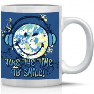 Tazza Smiley Take the Time to Smile