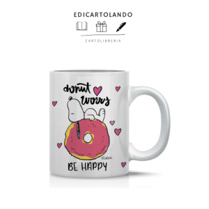 Tazza Snoopy Don't Worry Be Happy