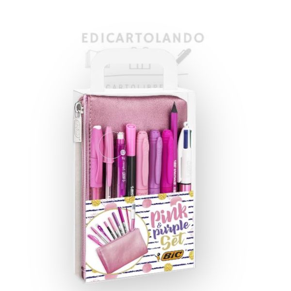 BIC Pink & Purple Set