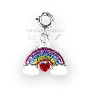 Charm Arcobaleno Glitterato