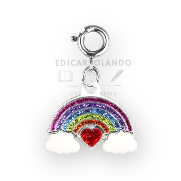 Charm Arcobaleno Glitterato