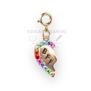 Charm Cuore Spezzato Best Friend Forever oro