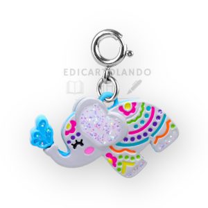 Charm Elefantino Glitterato