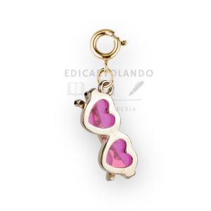 Charm Occhiali da Sole con Cuori