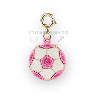 Charm Pallone da Calcio rosa