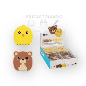 Mini Block Notes  - Bear & Pio Pio