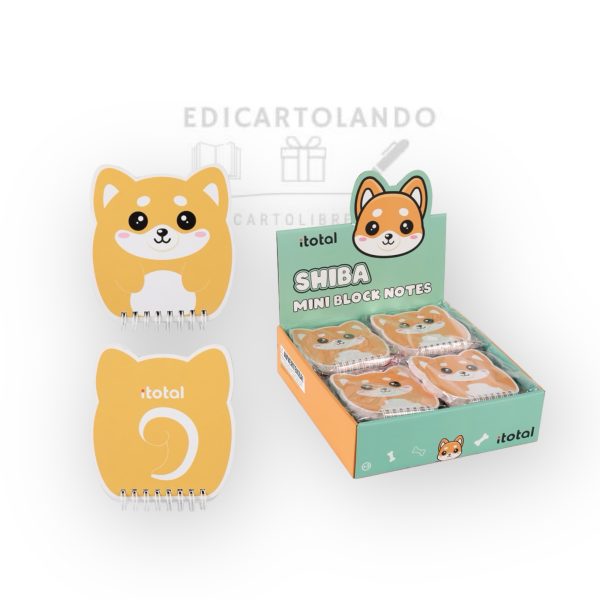 Mini Block Notes  - Shiba