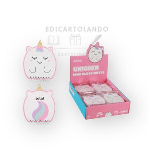 Mini Block Notes  - Unicorn