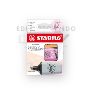 Boss Mini Pastel Love 2.0 - set 3 colori