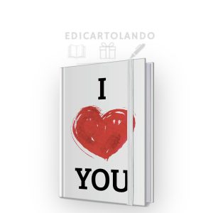 Taccuino A5 - I love you