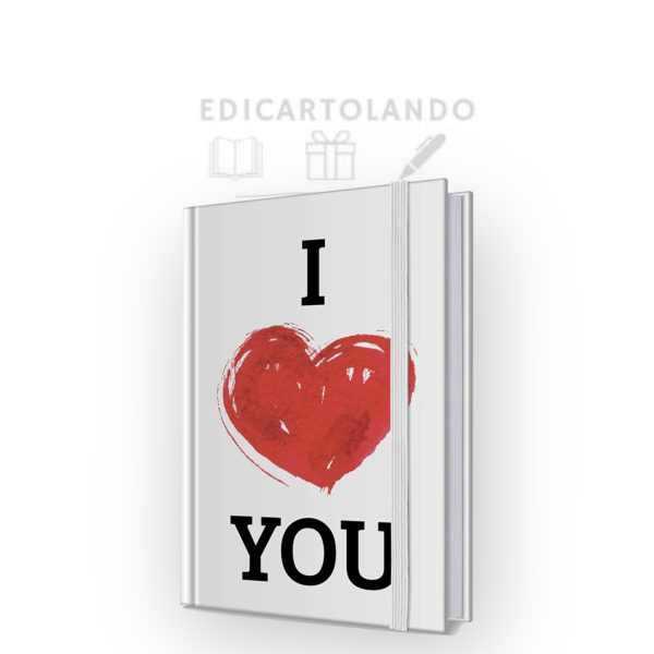 Taccuino A5 - I love you