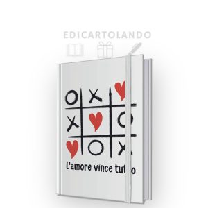 Taccuino A5 - L'amore vince tutto