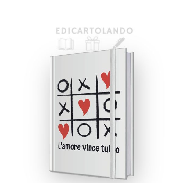 Taccuino A5 - L'amore vince tutto
