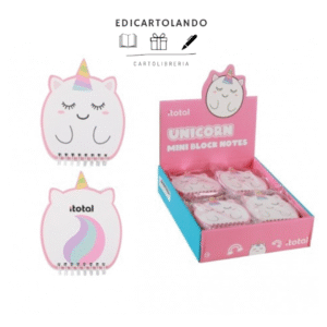 🦄 Mini Block Notes UNICORN – I-Total