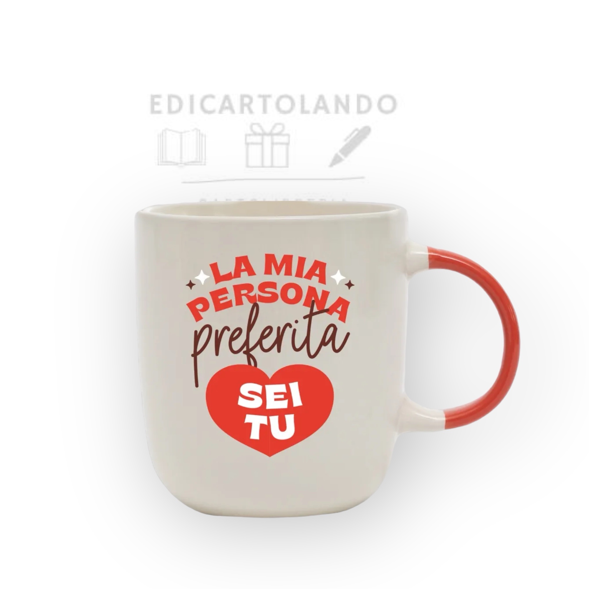 Tazza con messaggio a sorpresa - La mia persona preferita... sei tu - immagine 3