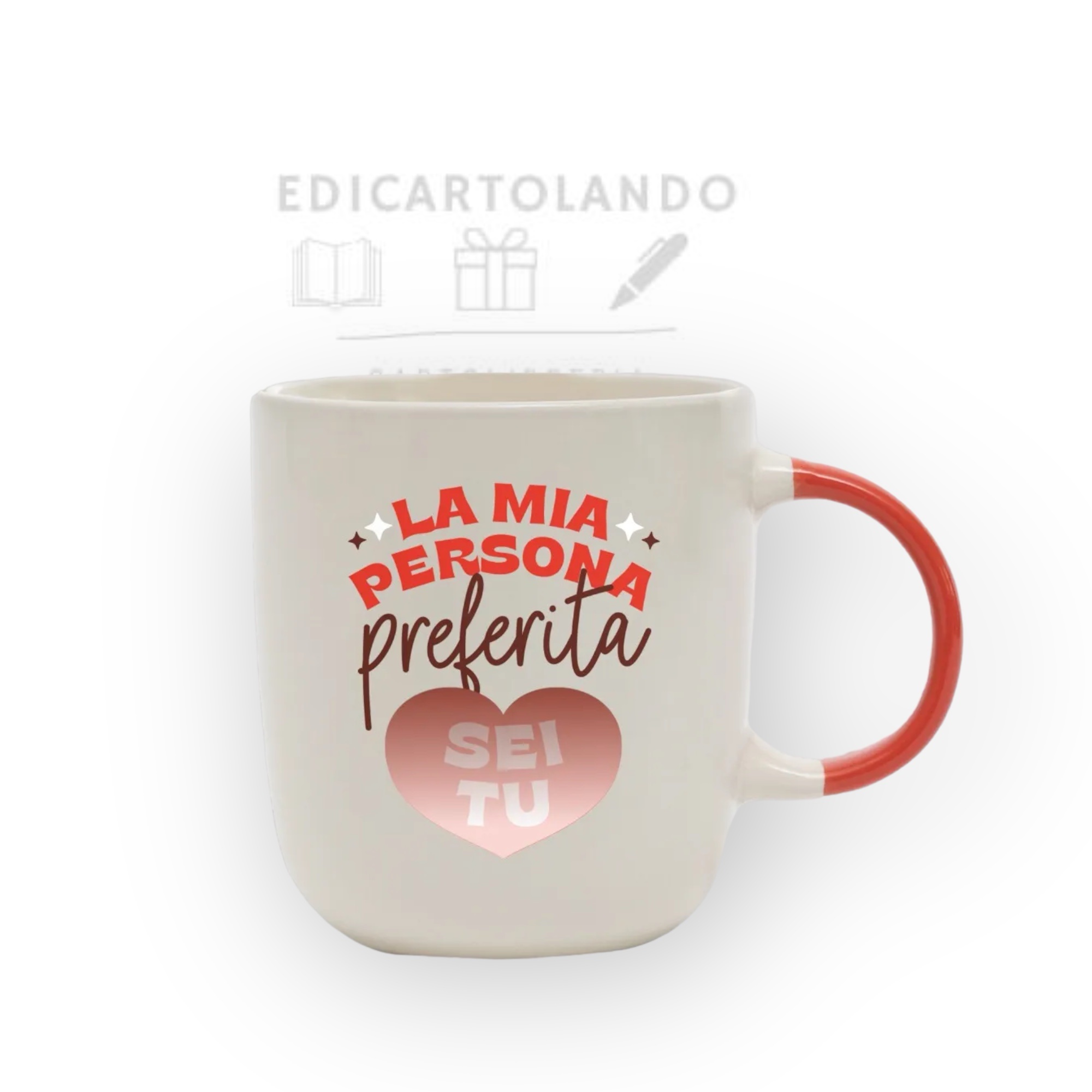 Tazza con messaggio a sorpresa - La mia persona preferita... sei tu - immagine 2