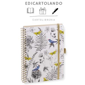 Notebook A5 Spiral Garden of Beauty