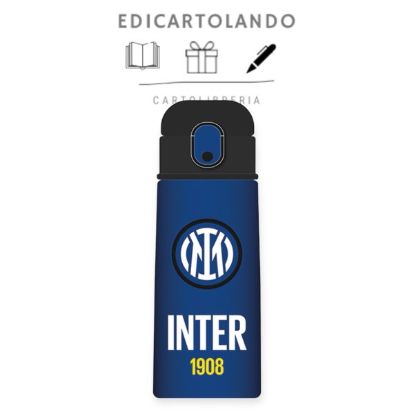 Borraccia Inter 460ML  Termica con cannuccia