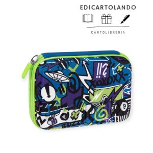 Astuccio Corredo Maxi Zip Comix Bright Boy