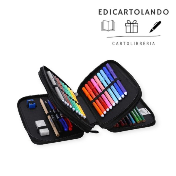 Astuccio 3 zip Atalanta - immagine 2