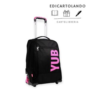 Trolley 3 ruote Urban Fluo Yub - Fuxia