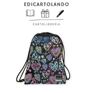 Sakky Bag Glamour  Glitter  Nero TintaUNITA Young