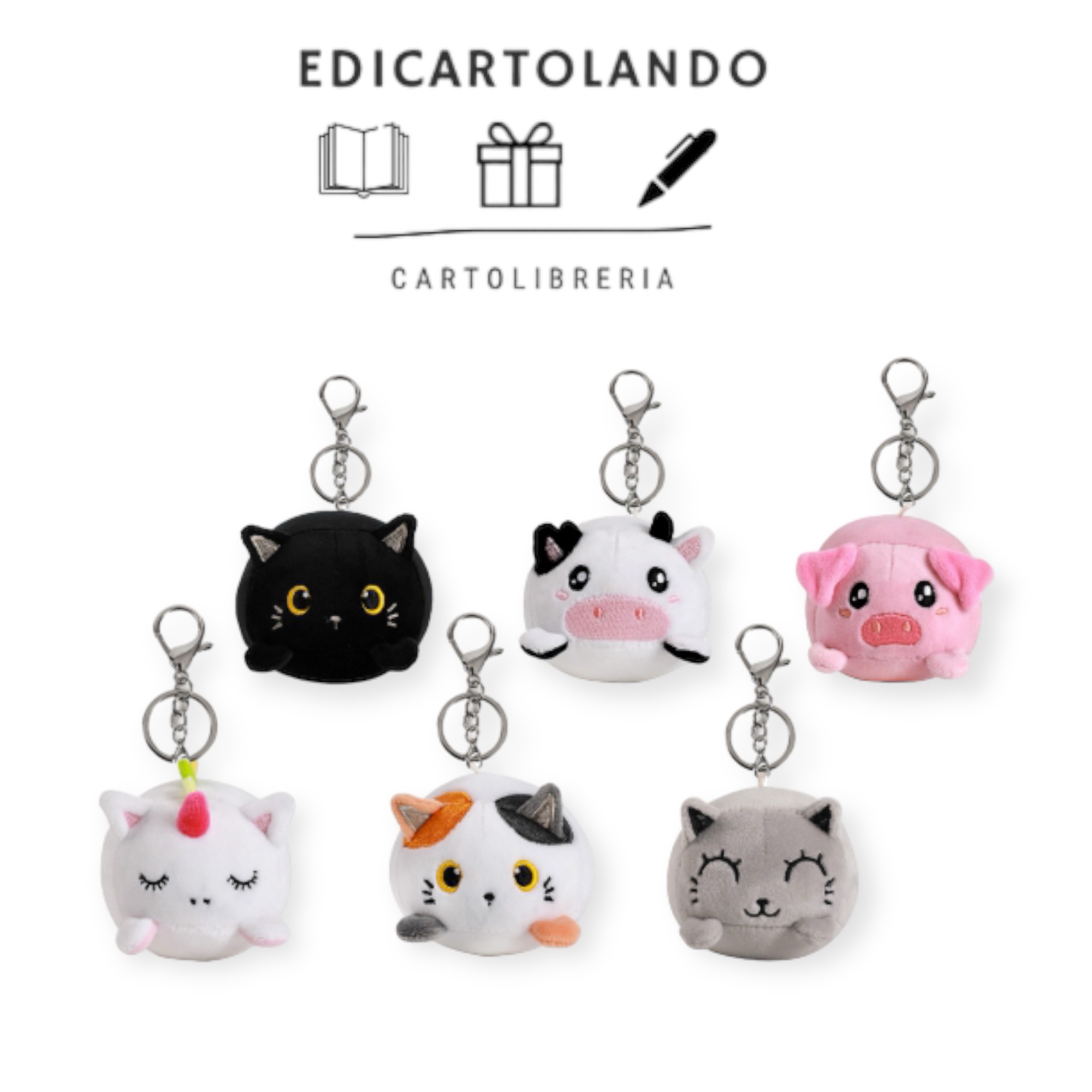 Portachiavi Peluche I-Total - immagine 2