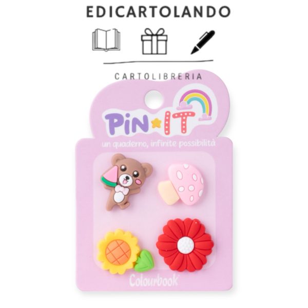 Pin It – Flowers & Bears