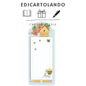 Block notes magnetico - Bee