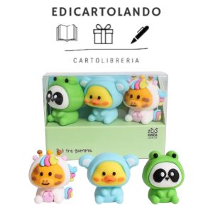 Set gommine 3D TintaUNITA ZOO