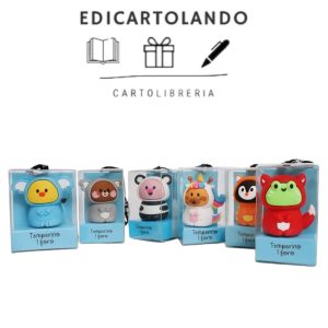 Temperino 3D a 1 foro TintaUNITA ZOO