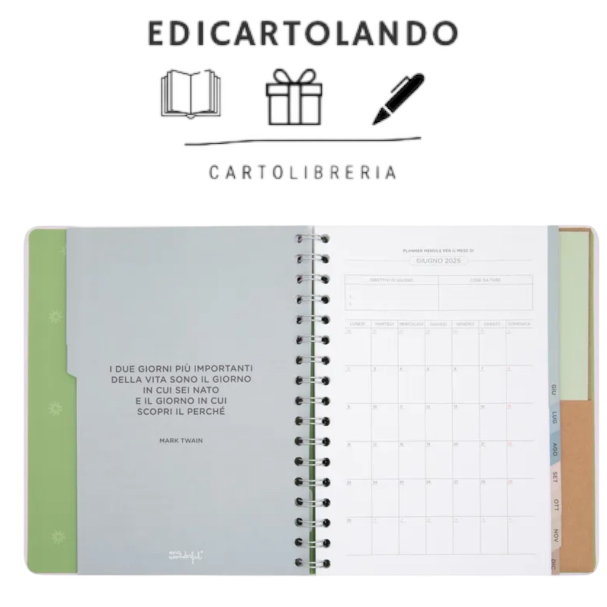 Agenda Office 2025 Settimanale - Tra un successo e l'altro: la mia vita - immagine 4