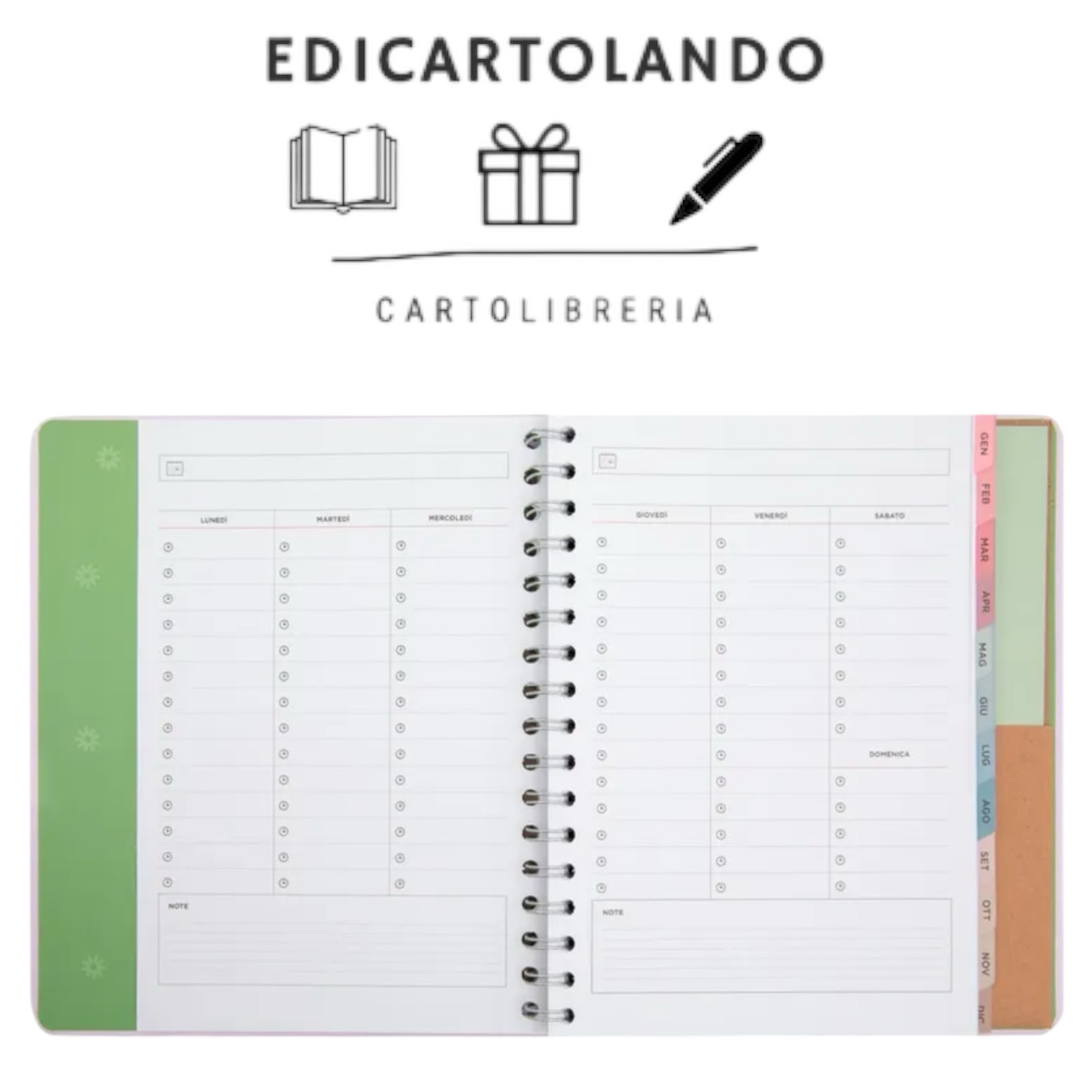 Agenda Office 2025 Settimanale - Tra un successo e l'altro: la mia vita - immagine 2