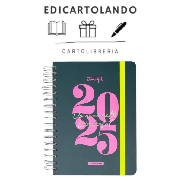 Agenda Office 2025 Giornaliera - Un anno molto Wonderful
