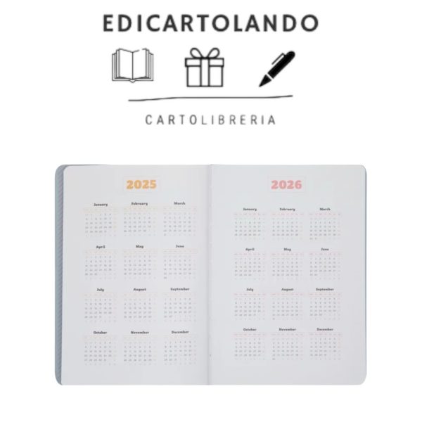 Agenda Basic 2025 Settimanale con supporto per il cellulare - My week, my rules - immagine 2
