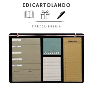Planner Block notes magnetico - Fitness