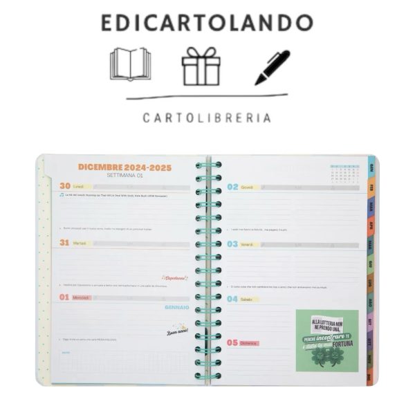 Agenda Wonder 2025 Settimanale - Un anno bellissimo - immagine 2