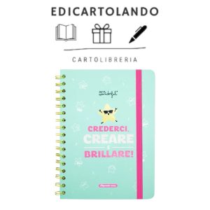 Agenda Wonder 2025 Settimanale - Crederci, creare... e brillare!