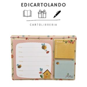 Planner Block notes magnetico - Bee