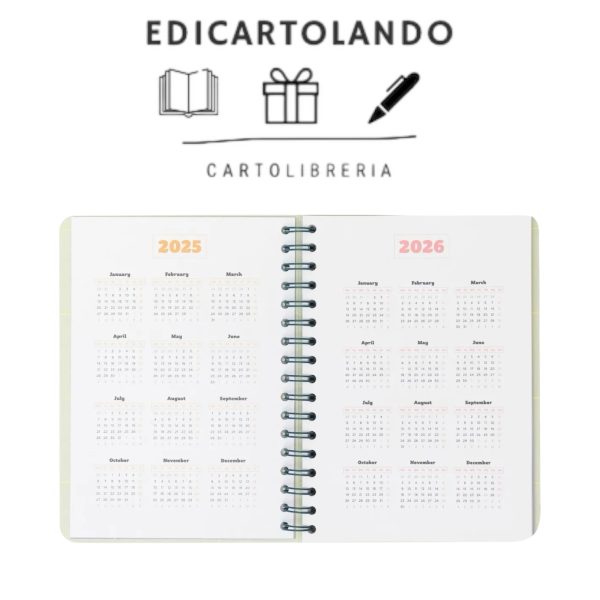 Agenda Basic 2025 Settimanale - Hello, week! - immagine 2