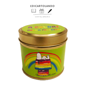 Candela in barattolo Sogna la tua vita a colori