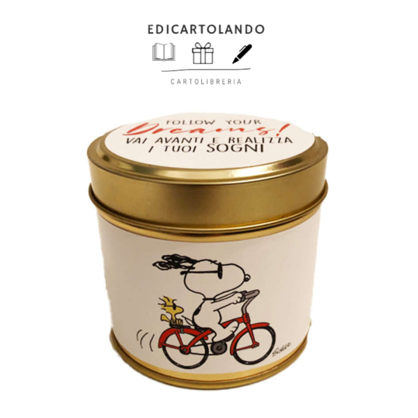 Candela in barattolo Follow Your Dreams