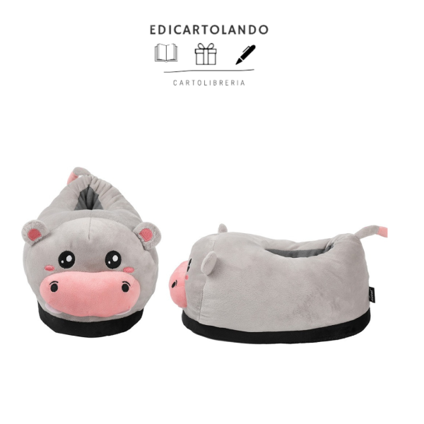 Pantofolone Plush Hippo