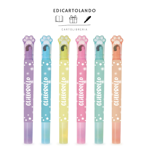 Evidenziatore Glitterello 2 in 1
